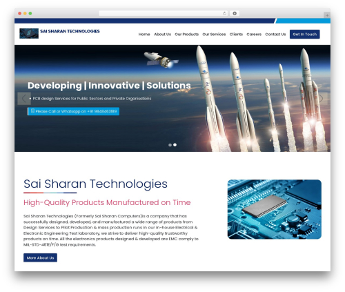 Curantis premium WordPress theme - saisharantech.com