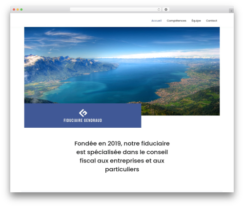 Front gutenberg blocks WordPress plugin - gendraud.ch
