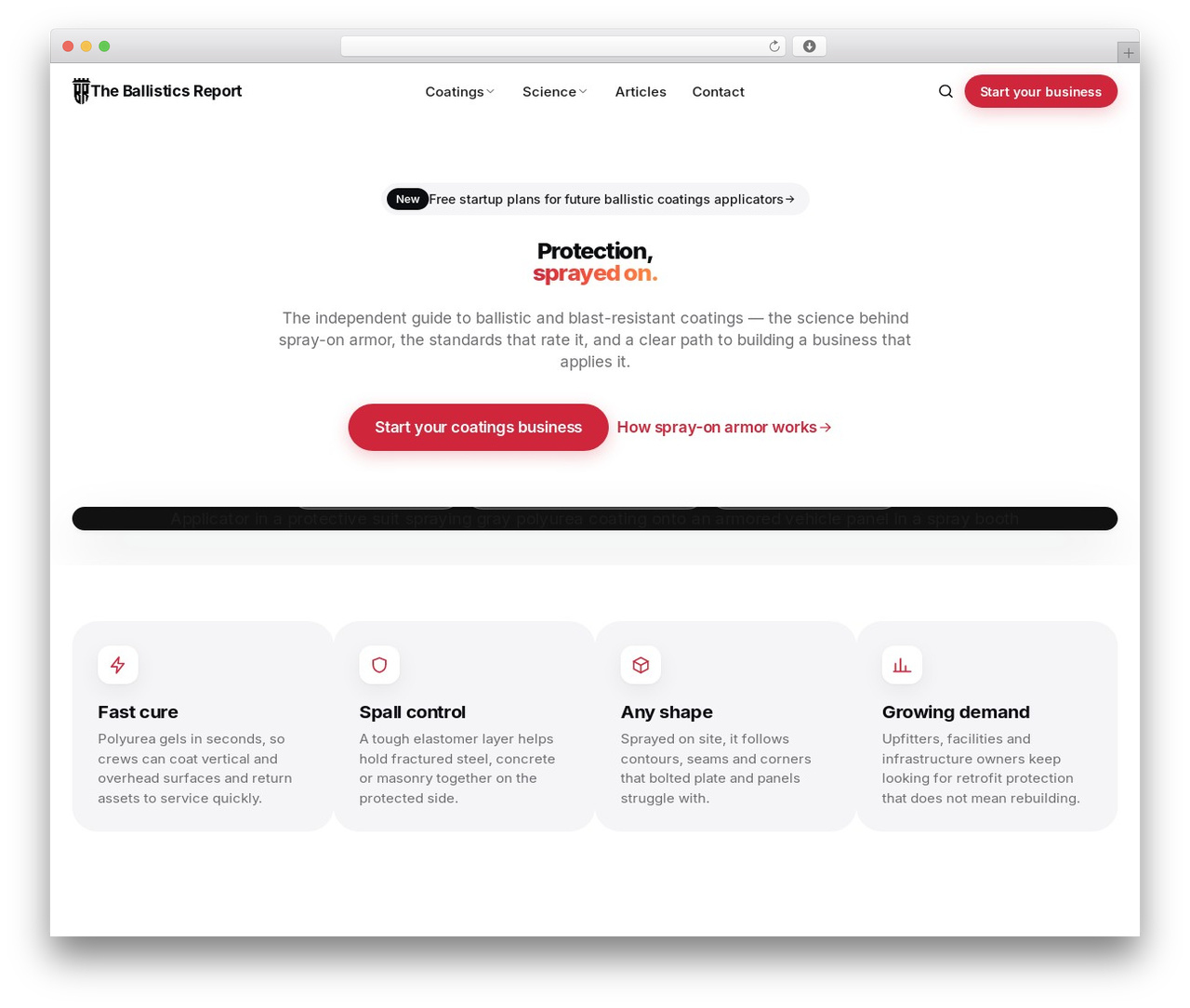 Tacticool WP theme - theballisticsreport.com