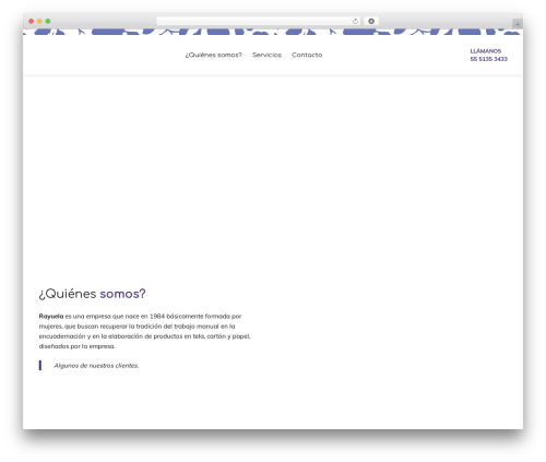 Theme WordPress ECD - rayuelamr.com