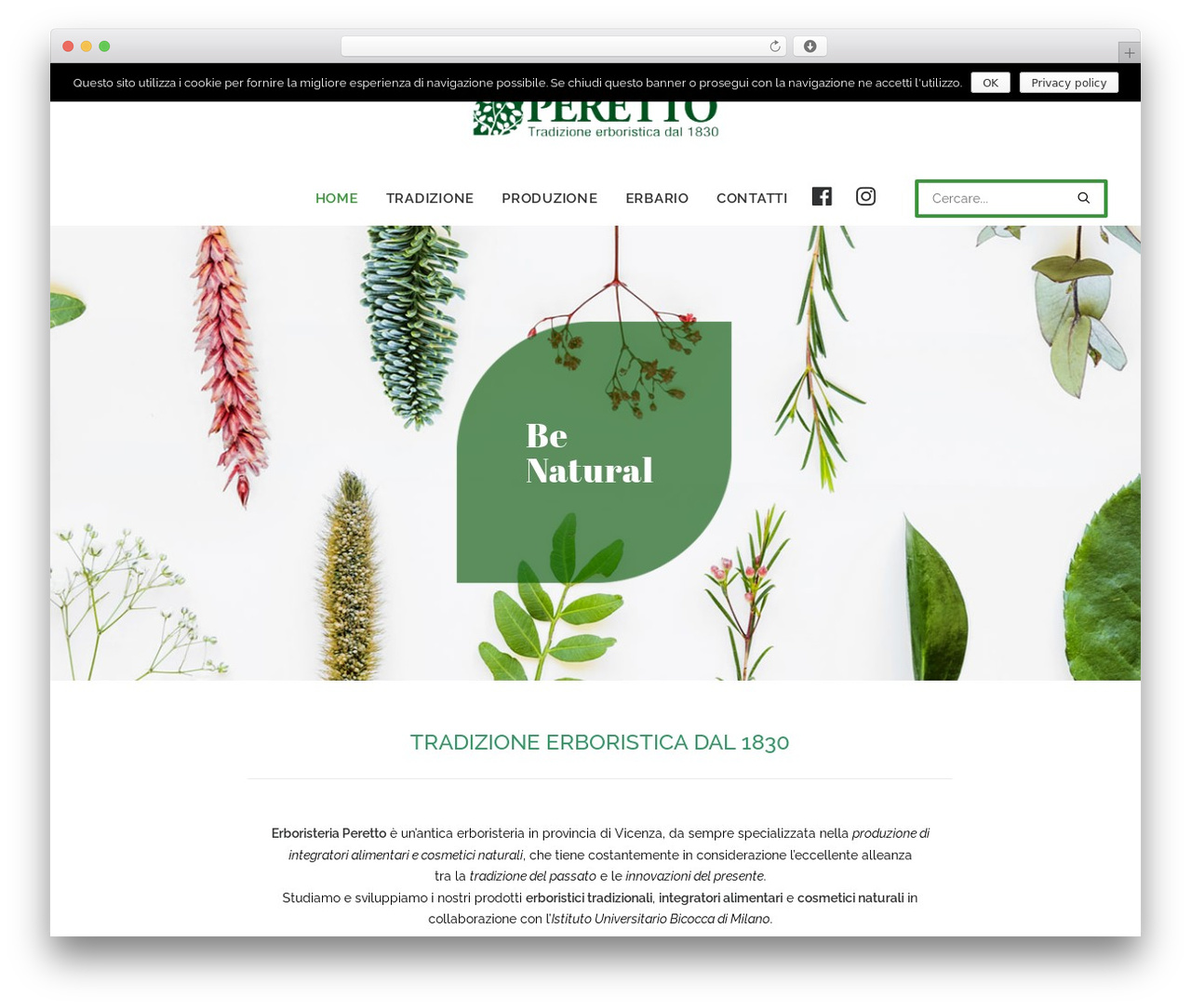 Uncode WordPress page theme - erboristeriaperetto.com Uncode WordPress page theme - erboristeriaperetto.com
