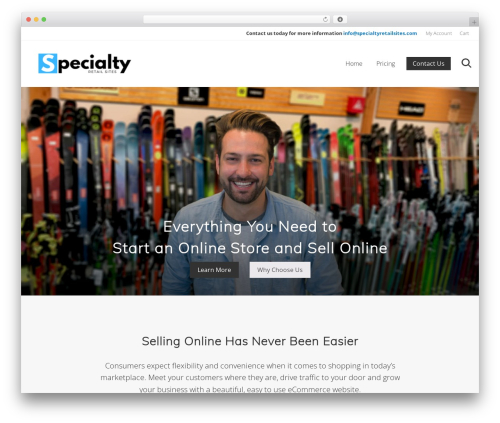 Mai theme engine WordPress plugin - specialtyretailsites.com