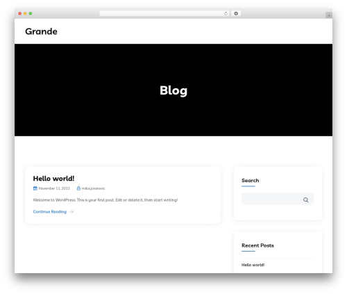 WP theme Braintech - grande.rs