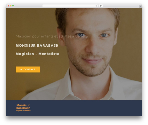 Avada WordPress theme - monsieurbarabash.com