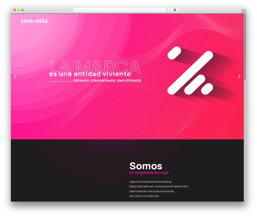Avrix WordPress theme design - zentinela.com