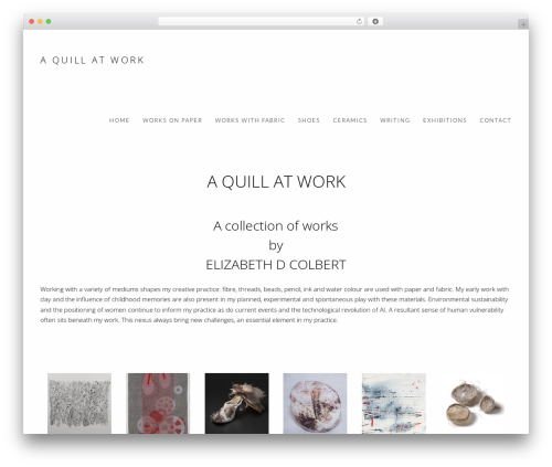 Basic theme WordPress free - aquillatwork.com
