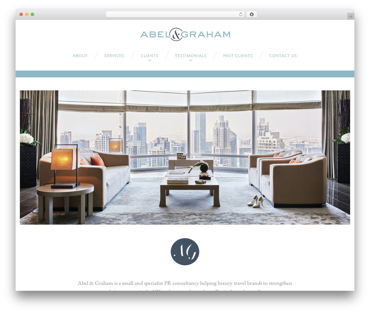 Cherry Framework WordPress website theme - abelandgraham.co.uk