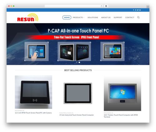 SOHOWPF WordPress theme - fanless-panel-pc.com