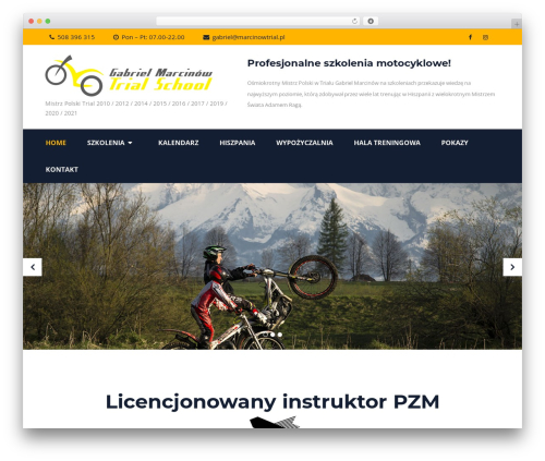 Structural WordPress theme - marcinowtrial.pl Structural WordPress theme - marcinowtrial.pl