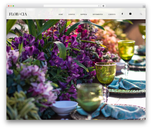 Theme WordPress TM Dione - florecompanhia.com.br