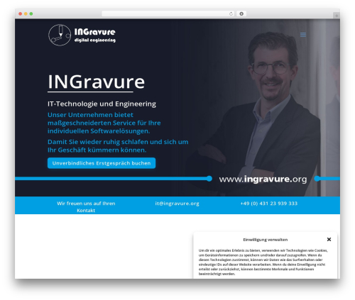 WordPress theme Divi - ingravure.org