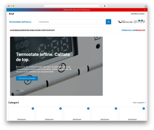 WordPress theme Electron - termostate-ieftine.ro