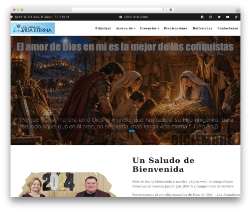 Devotion Pro Child WordPress theme - palabradevidaeterna.church