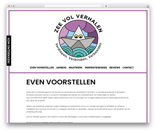 Itara WordPress theme - zeevolverhalen.nl