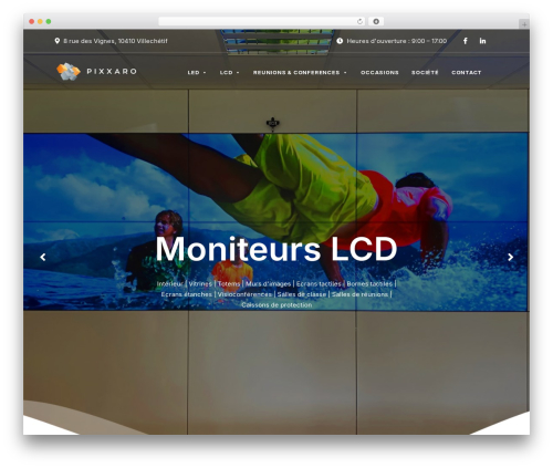 Solion WordPress theme - pixxaro.com