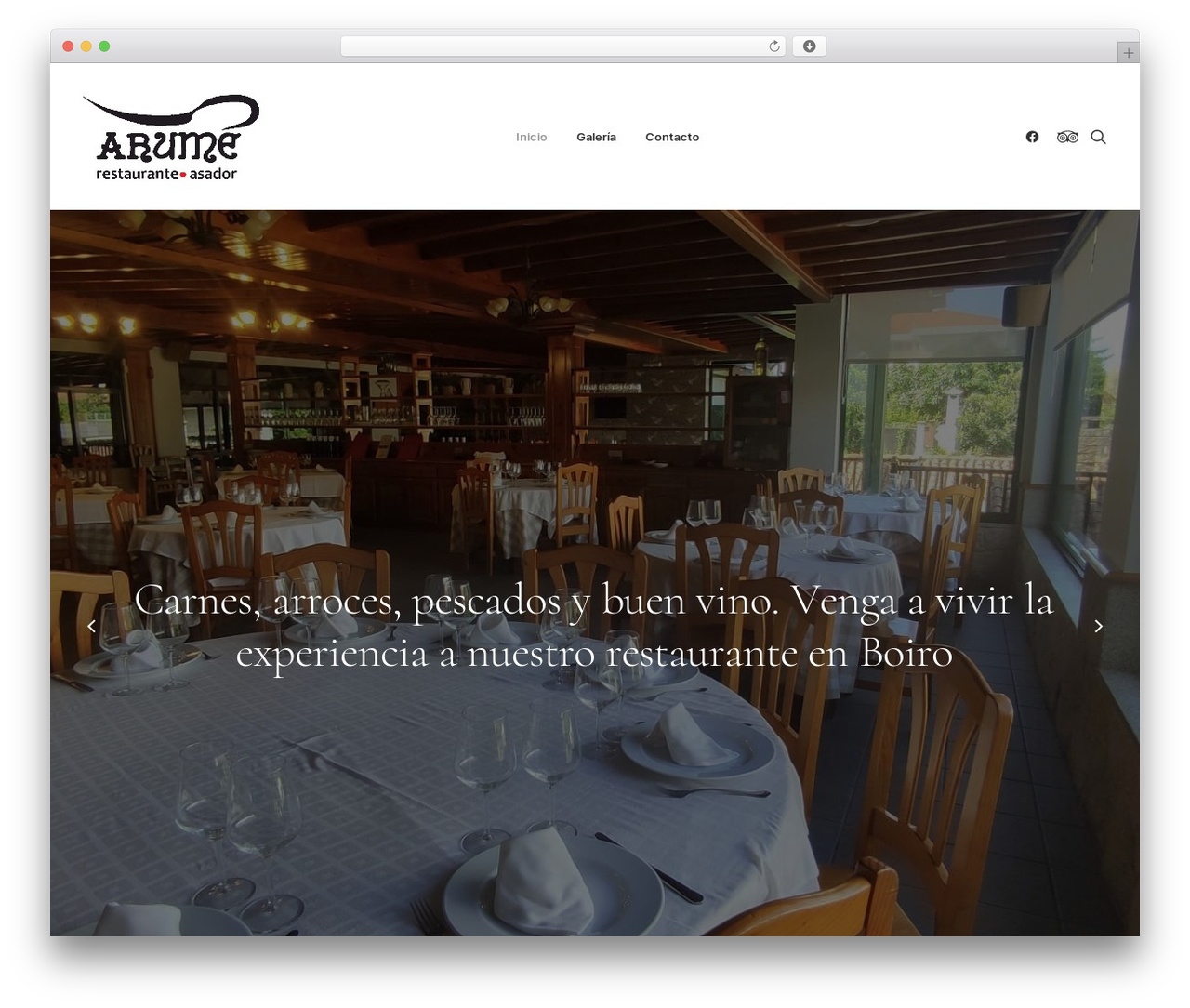 Uncode best restaurant WordPress theme - arumeasador.com