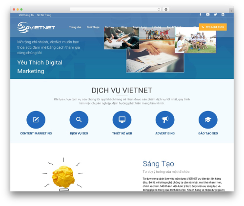 VietNet theme WordPress - www.vietnetgroup.vn