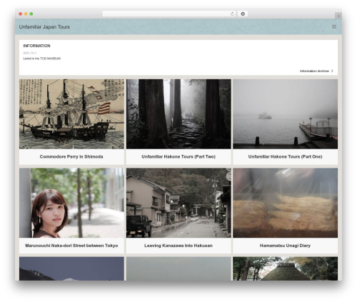 VIEW WordPress theme - uj-tours.com