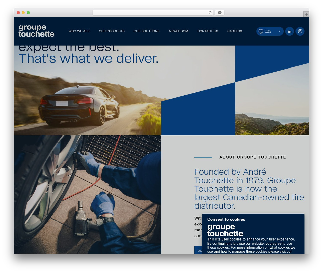 Vortex WordPress theme - grtouchette.com
