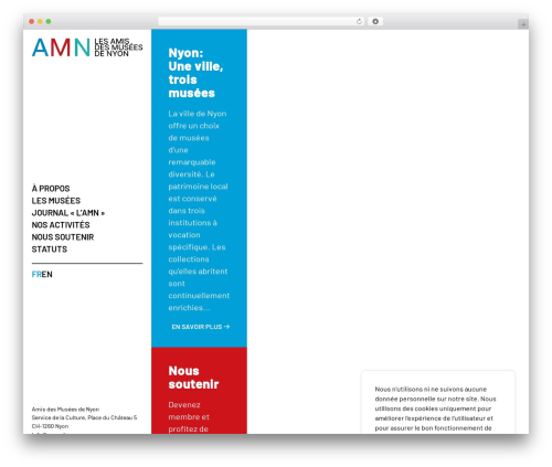 WordPress theme amn toolkit - amn.ch