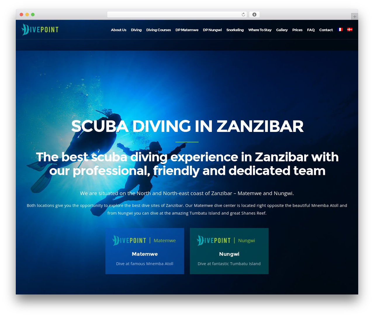 WordPress theme DFD Native - divepointzanzibar.com WordPress theme DFD Native - divepointzanzibar.com