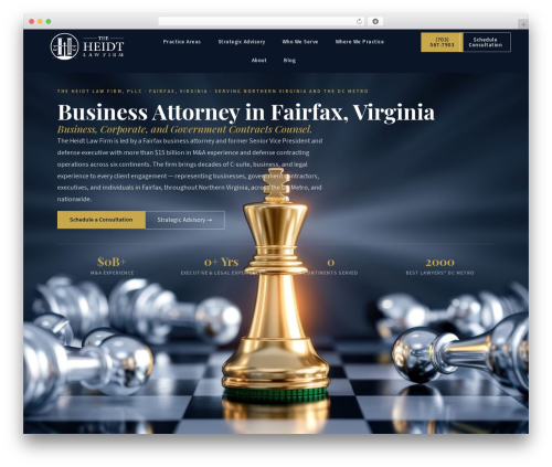 WP theme Hello Elementor - heidtlawfirm.com
