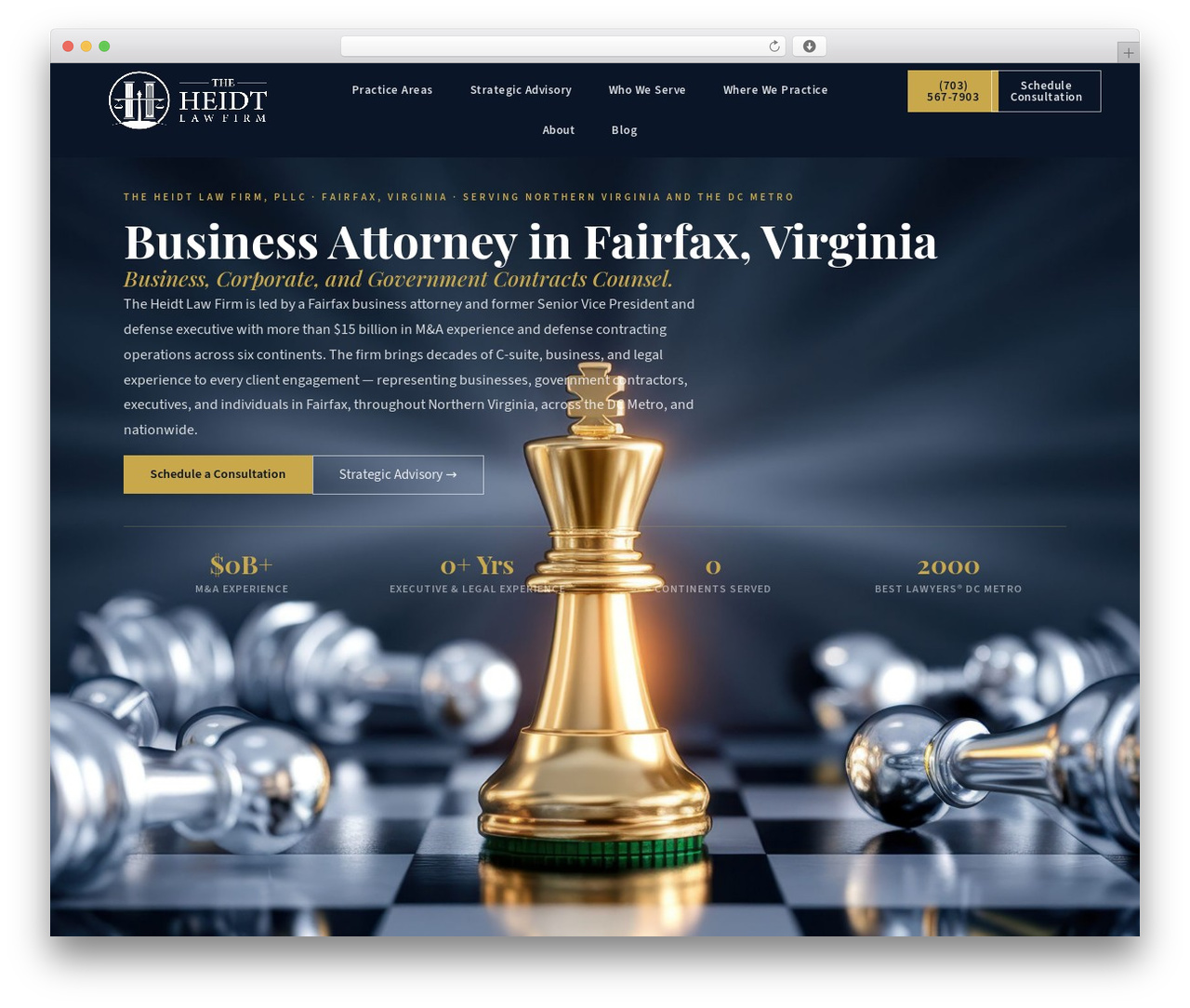 WP theme Hello Elementor - heidtlawfirm.com
