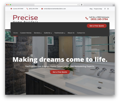 Wprt addons WordPress plugin - precisehomebuilders.com
