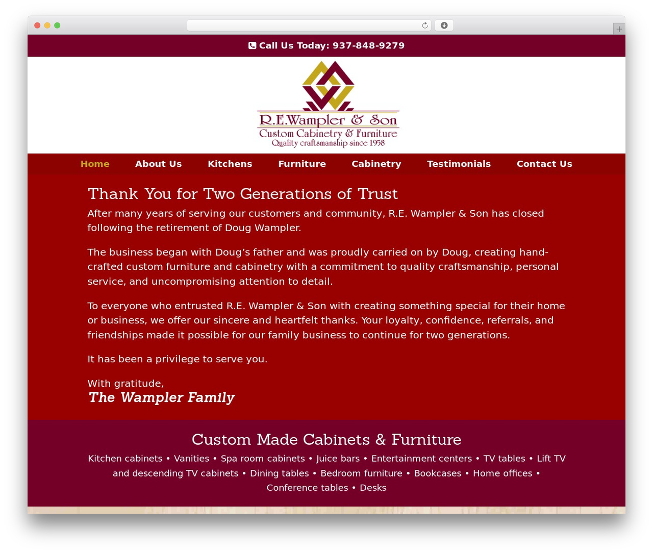Custom Cabinets theme WordPress - rewampler.com Custom Cabinets theme WordPress - rewampler.com