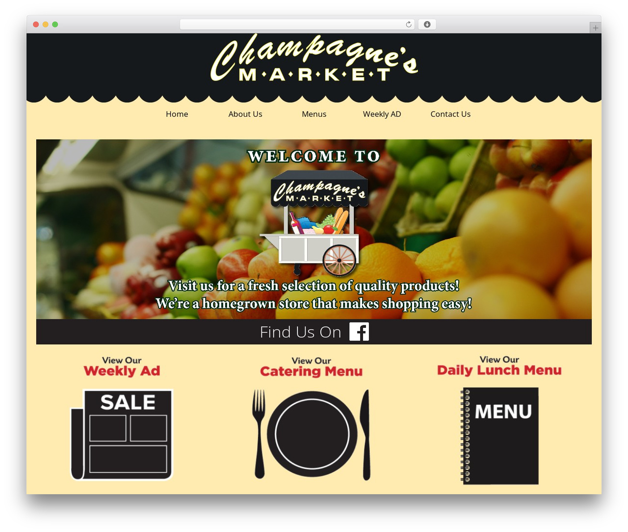 Dynamik-Gen theme WordPress - champagnefood.com