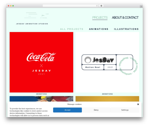 Fizz theme WordPress - jesdav.com