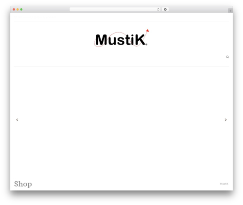 Grotte WordPress theme - mustik.store