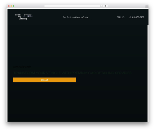 ProAuto WordPress theme - southbayautodetail.com