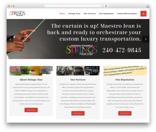 Shuttle Pro WordPress theme - stringstour.com Shuttle Pro WordPress theme - stringstour.com