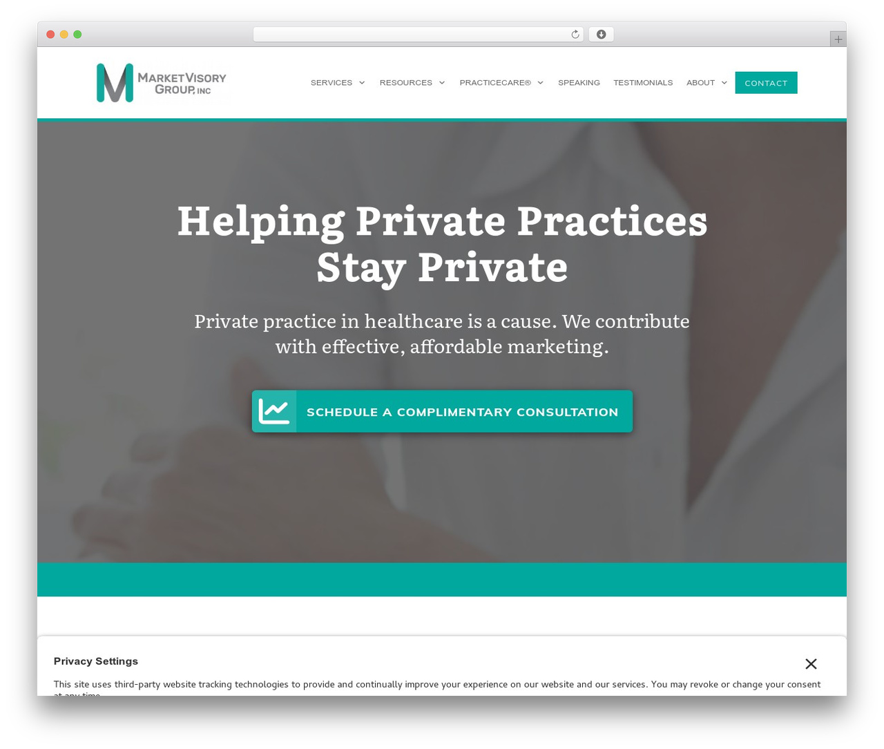 Thrive Theme Builder WordPress theme - marketvisorygroup.com