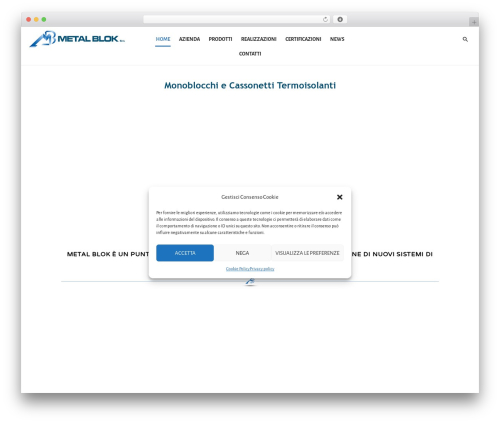 Type Plus WordPress theme - metalblok.com