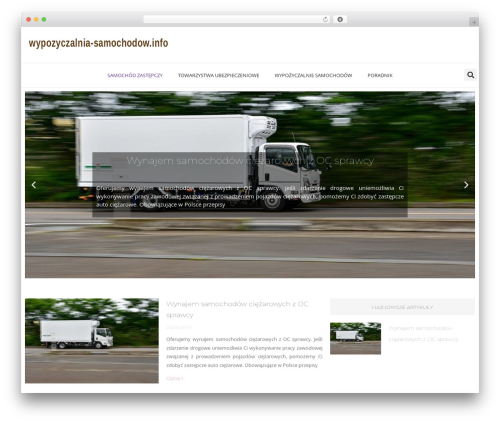 WordPress theme CyberDev Child - wypozyczalnia-samochodow.info