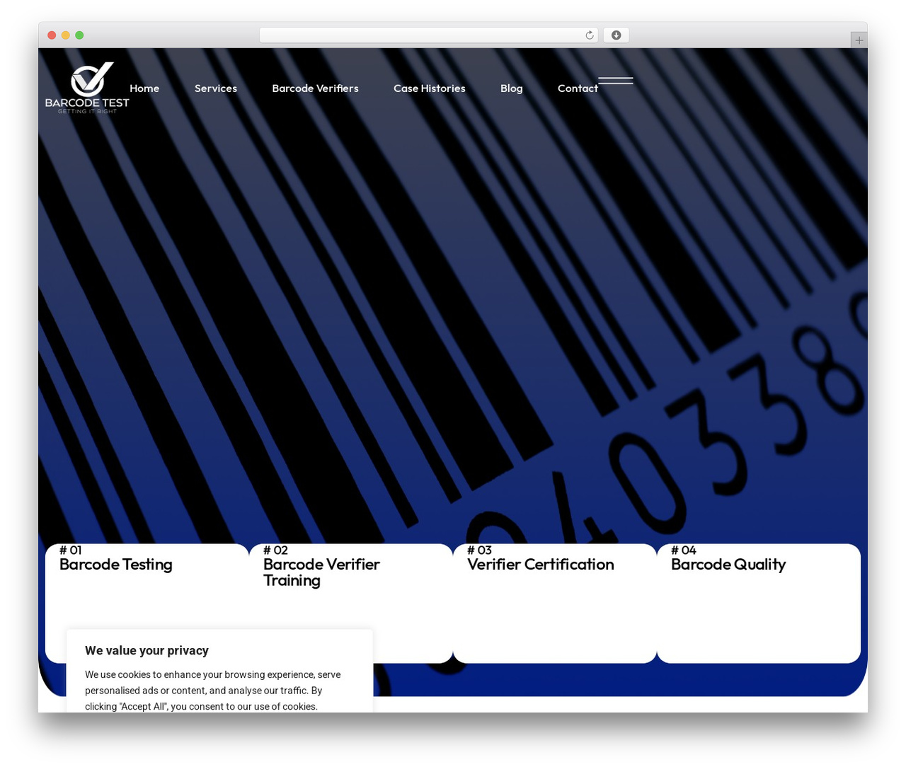 WordPress theme Hello Elementor - barcode-test.com