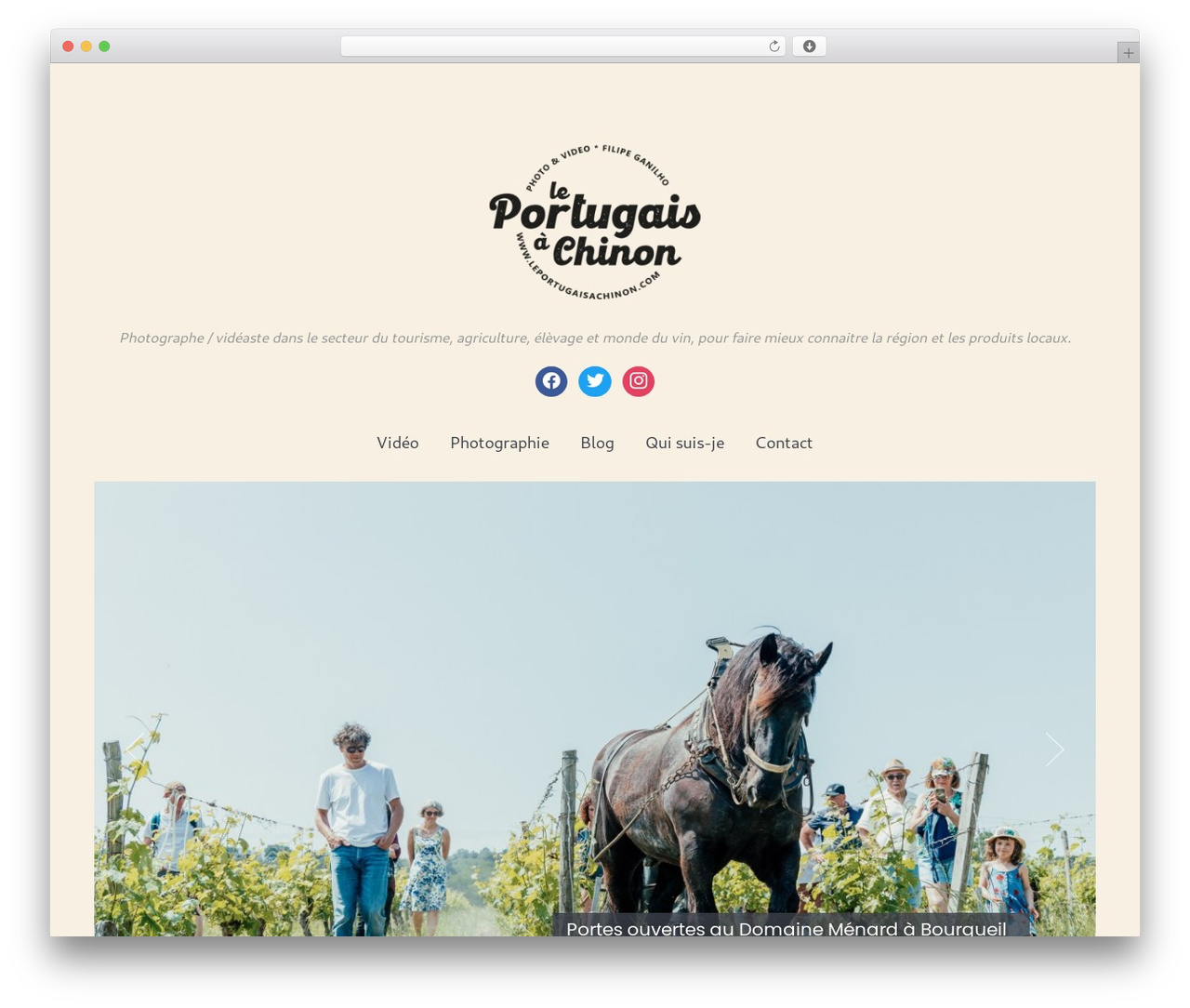 WordPress website theme Eclipse - leportugaisachinon.com