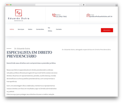 Elementor pro 3 WordPress plugin - eduardodutra.adv.br