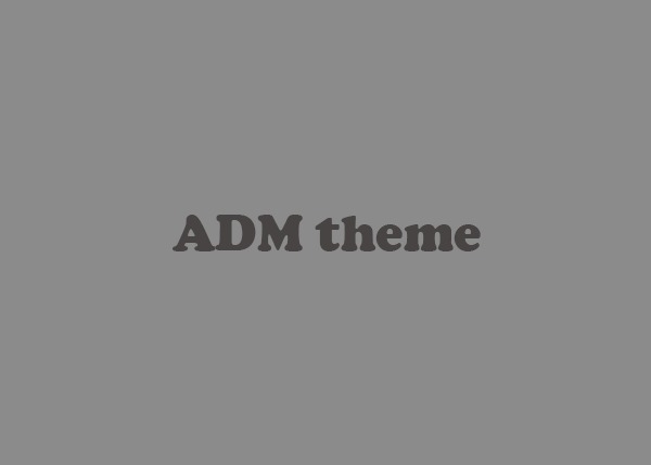 ADM theme WordPress theme ADM theme WordPress theme