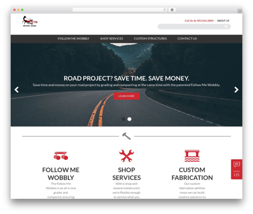 BDC WordPress theme - blairmoreprecision.com