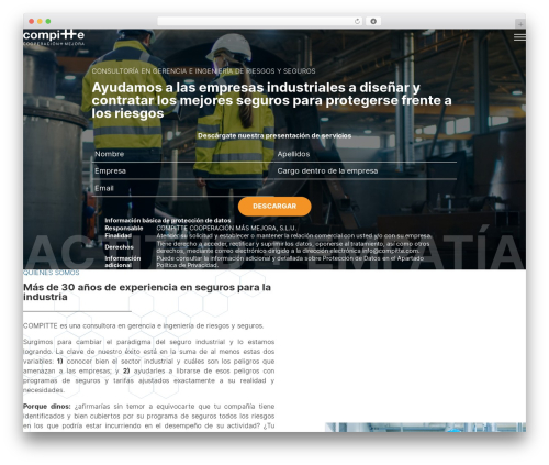 Compitte premium WordPress theme - compitte.com