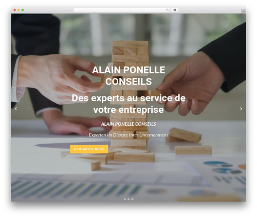 Constructor premium WordPress theme - apconseils.com