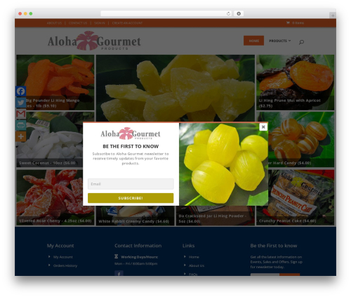 Woocommerce product vendors WordPress plugin - alohagourmet.com