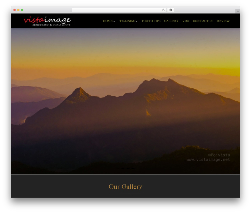 FotoGraphy Pro WordPress theme - vistaimage.net
