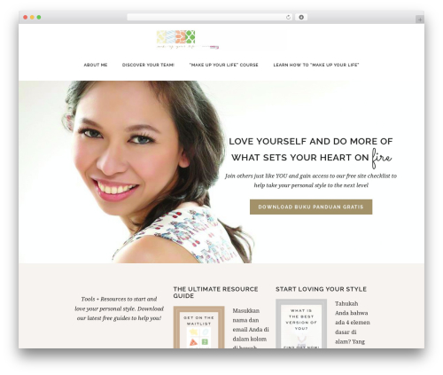 Genesis WordPress theme - everydaymakeupforyou.com