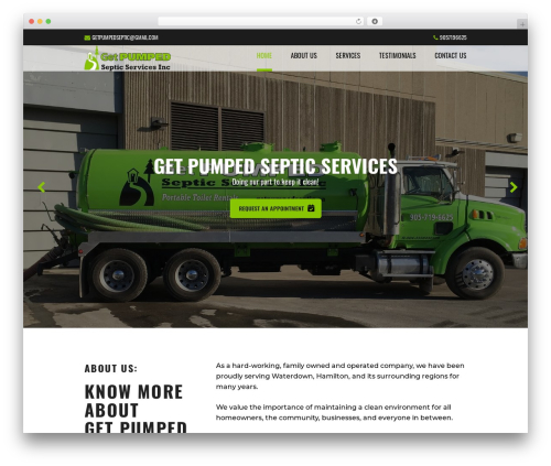 Laurel WordPress theme - getpumpedseptic.ca