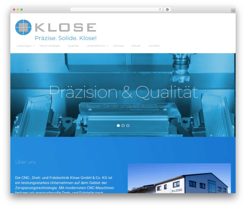Maxwell WordPress theme - zt-klose.de