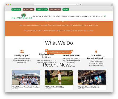 Pro WP theme - www.thefamilycenter.org